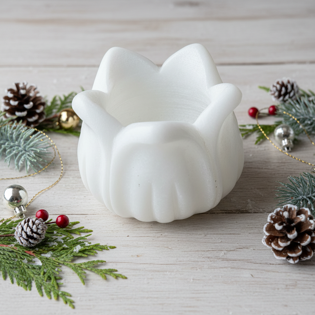 White Petal Seasoning Bowl