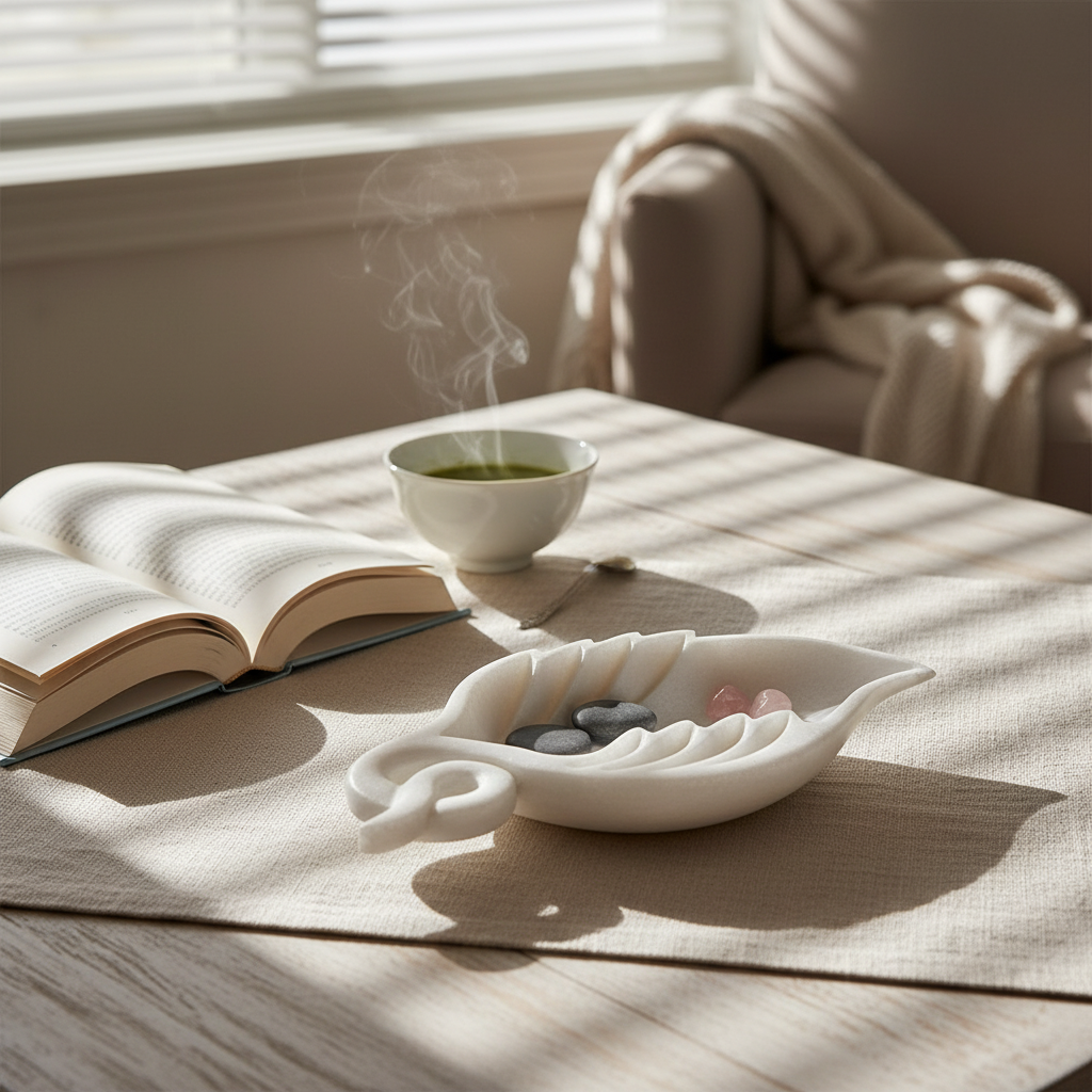 Soft Bloom Leaf Bowl