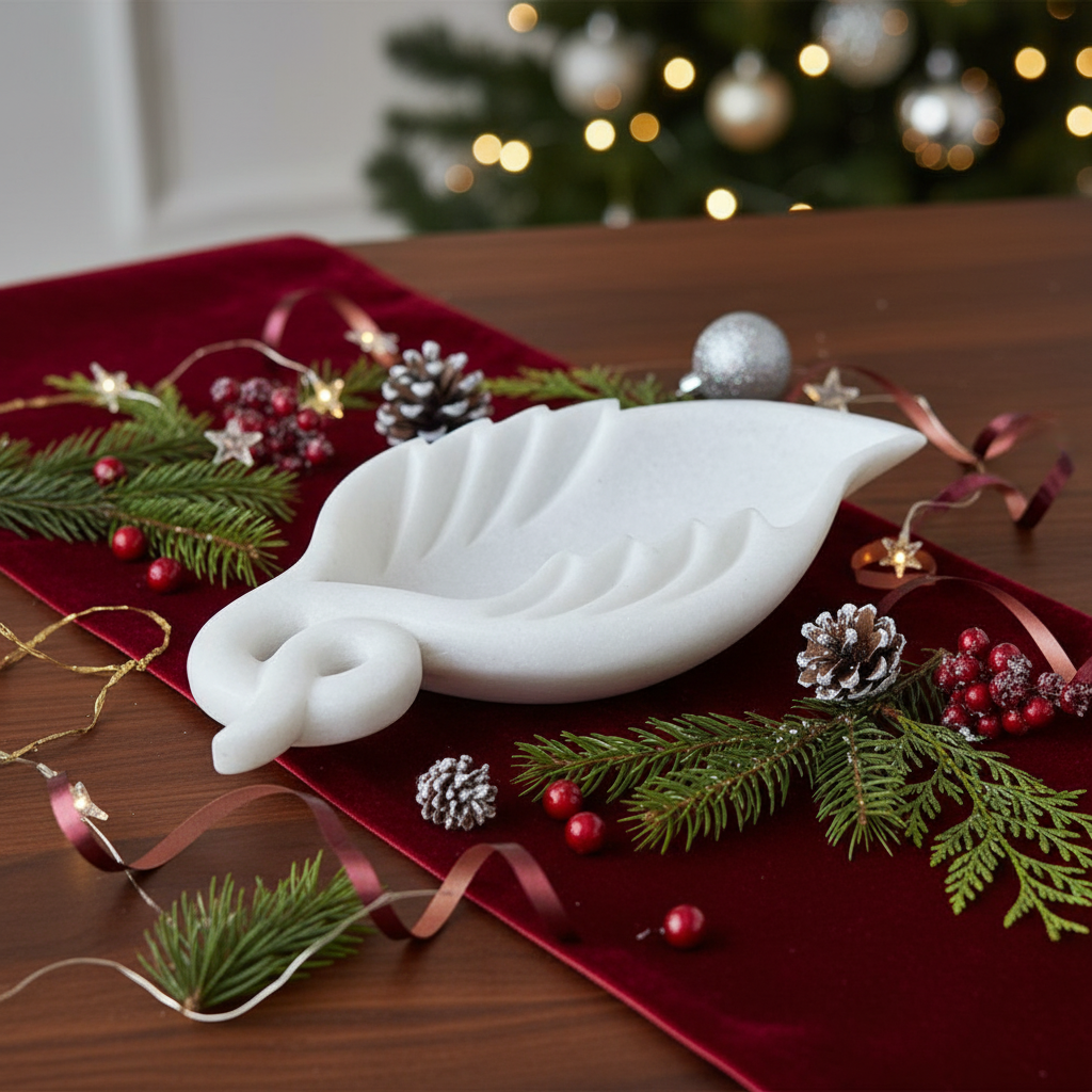 Soft Bloom Leaf Bowl