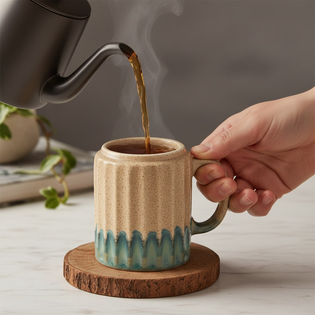 Blush Tide Ceramic Mug