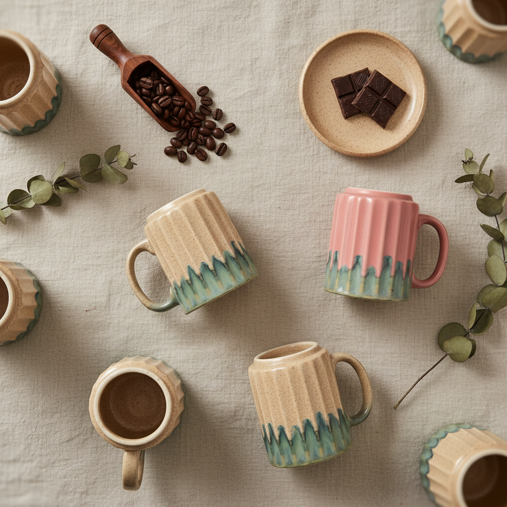 Blush Tide Ceramic Mug